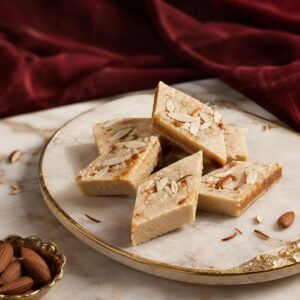 Roast Almond Barfi